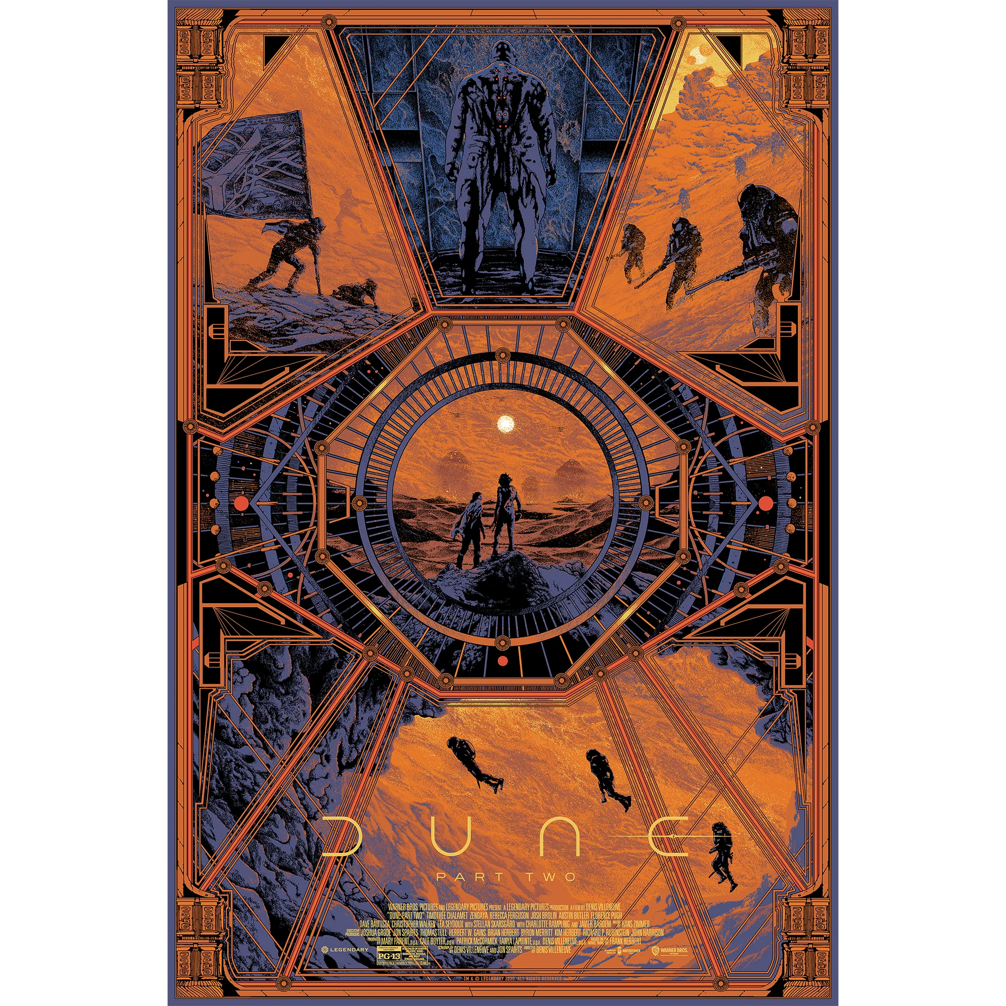 Dune Part Two Variant Poster