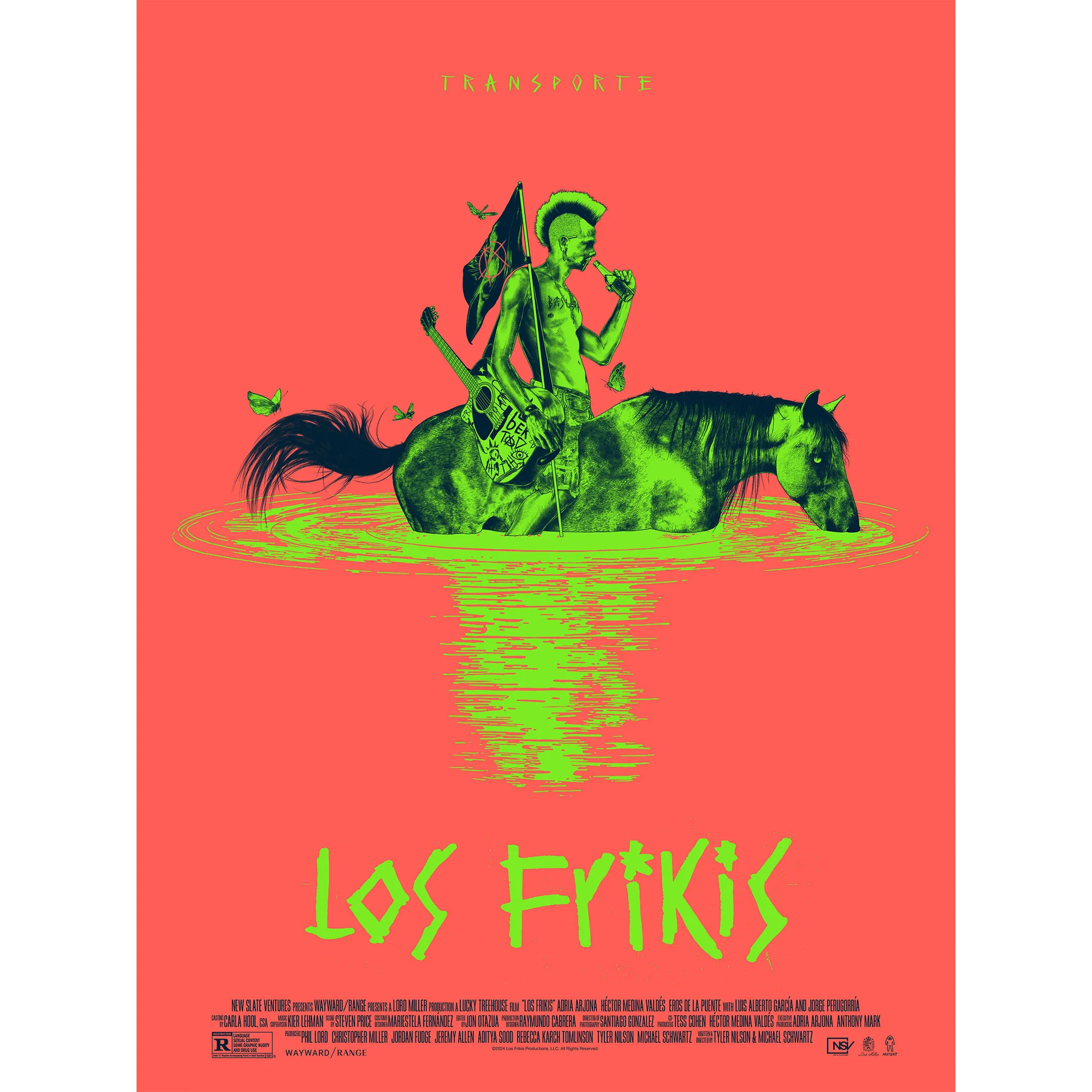Los Frikis Poster (Never Mind the Bollocks - US Colorway)