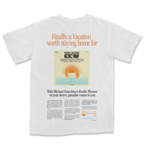 Michael Giacchino's Exotic Themes - Vacation Tee - Image 2